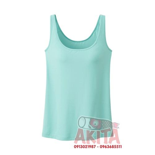 Áo ba lỗ - hai dây Bratop Uniqlo Nhật mã 163812 (màu 52 Green)