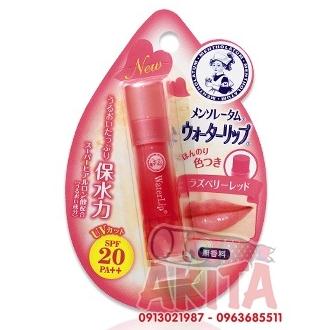 Son dưỡng Rohto WaterLip-Rasberry Red