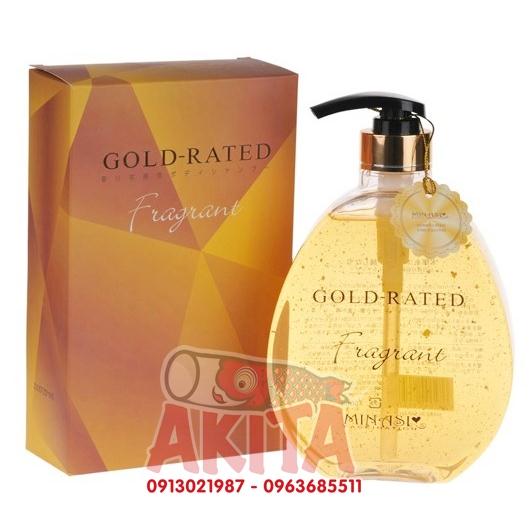 Sữa tắm vảy vàng Minasi Gold Rated 750ml