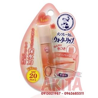 Son dưỡng Rohto WaterLip-Baby Beige