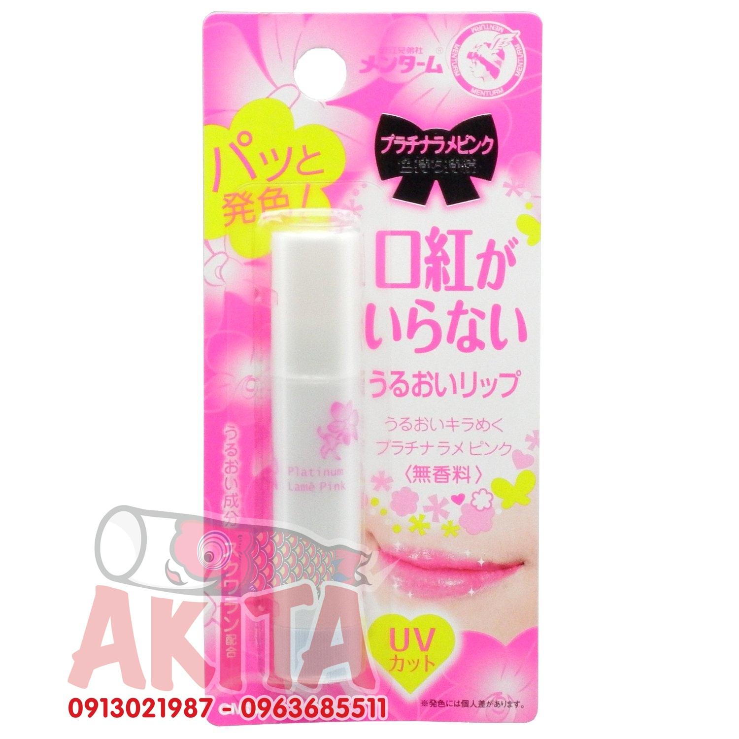 Son dưỡng Mentamu - Platinum Pink