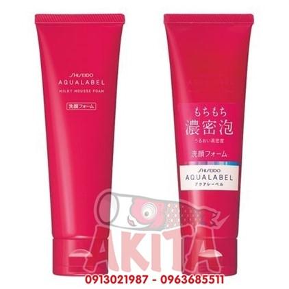 Sữa rửa mặt dưỡng ẩm Shiseido AquaLabel