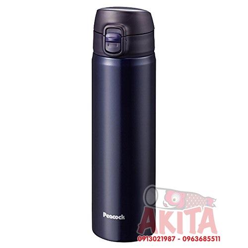 Bình giữ nhiệt Peacock 550ml - AMW55 (màu tim than)