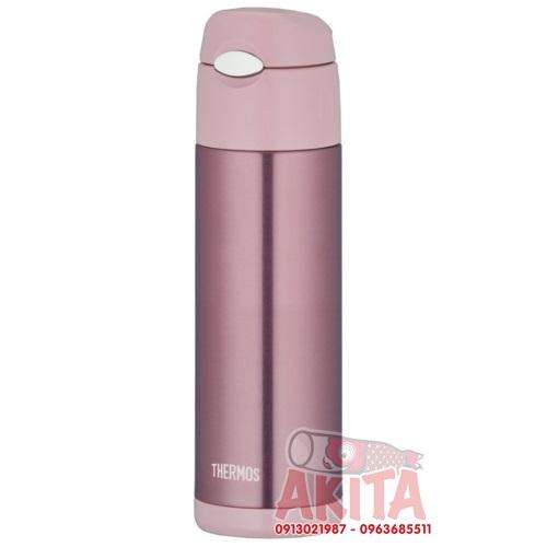 Bình ủ nóng lạnh Thermos 500ml FFI-500 (màu hồng)