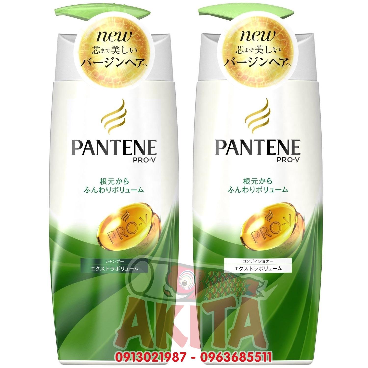 Bộ gội xả Pantene cho tóc thường, tóc dầu