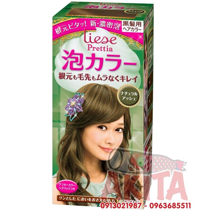 Thuốc nhuộm tóc Kao Liese - Natural Ash