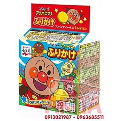 Gia vị rắc cơm tổng hợp hình Anpanman (20 gói x2.4gr)