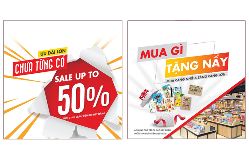 ƯU ĐÃI LỚN CHƯA TỪNG CÓ - GIẢM GIÁ 30 - 50%