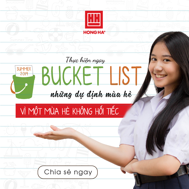 Chỉ còn 1 tuần để tham dự chương trình “Bucket List” cùng Hồng Hà