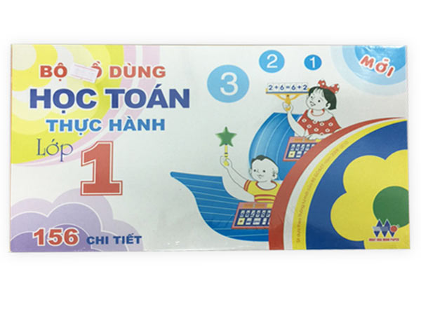 Bộ đồ dùng học toán giúp trẻ rèn luyện kĩ năng