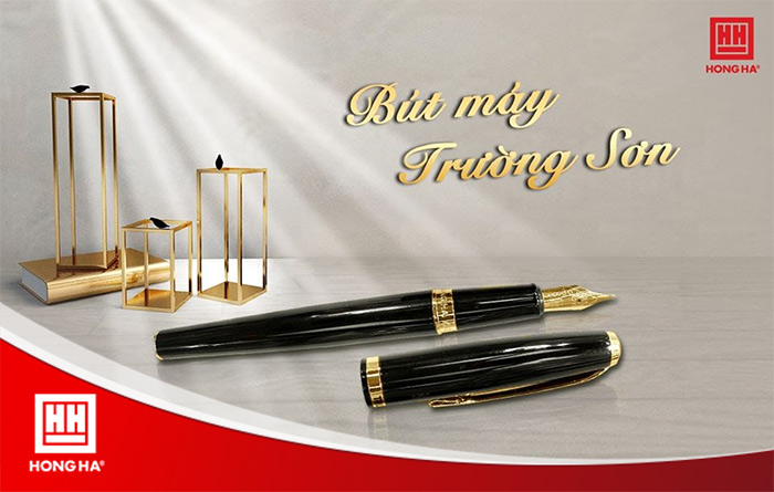 Bút máy trường son Hồng Hà