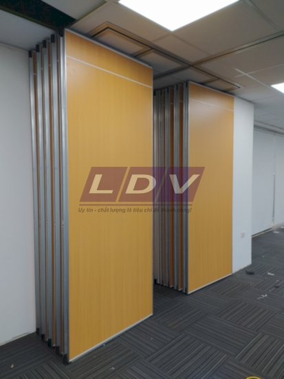 Công trình thi công lắp đặt vách di động tại ngân hàng VP Bank