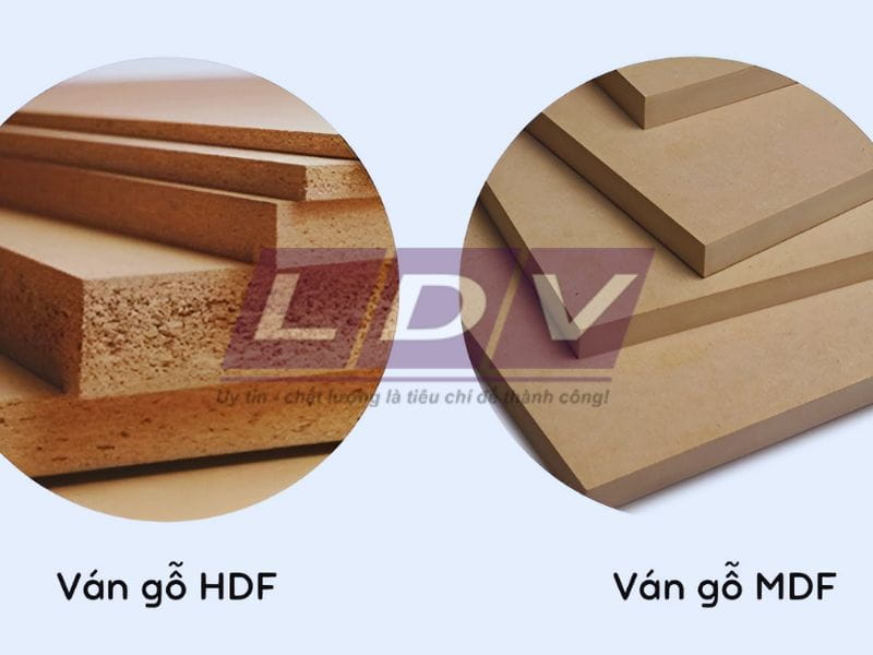 Khái quát về gỗ hdf và mdf