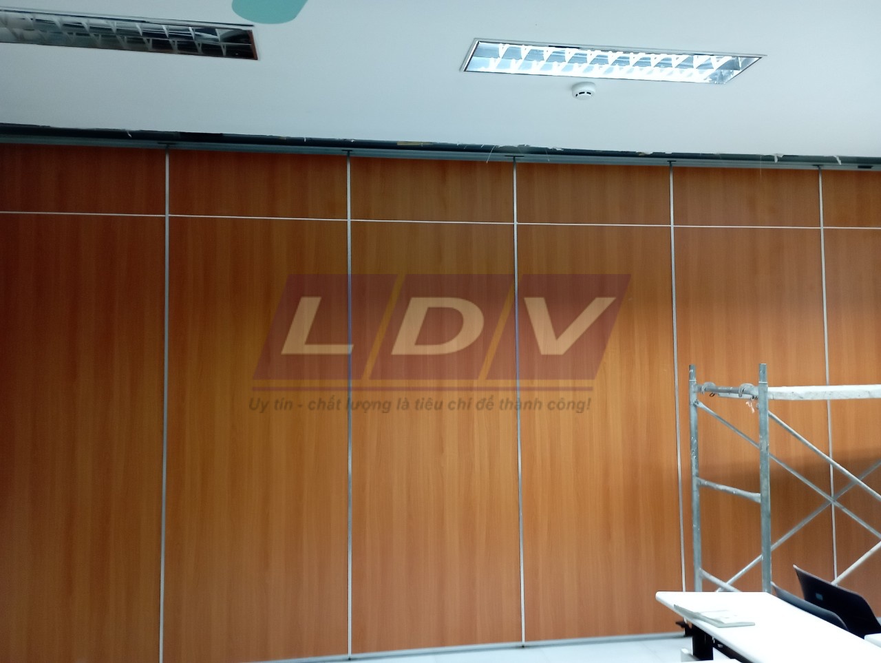 Dự án vách di động gỗ - Khoa Y trường ĐH Quốc Gia Hà Nội