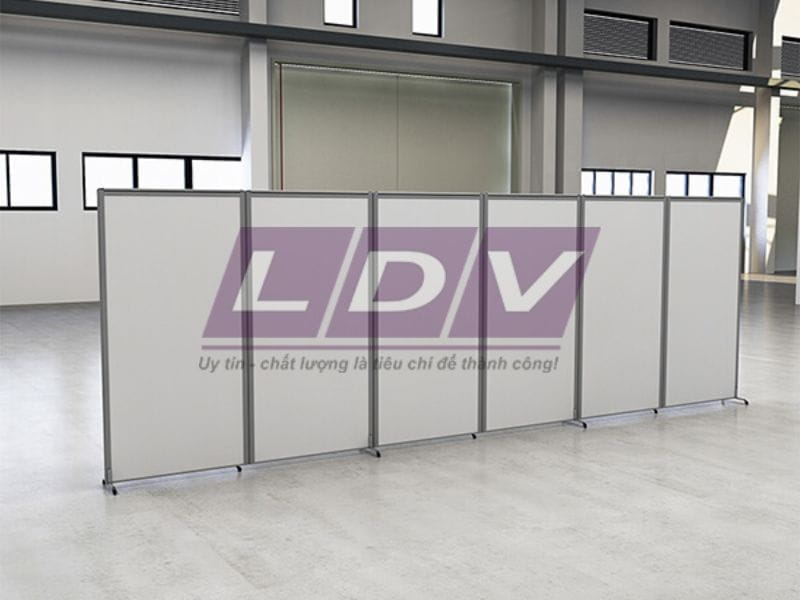 Vách Ngăn LDV cập nhật mẫu vách ngăn di động bánh xe siêu hot