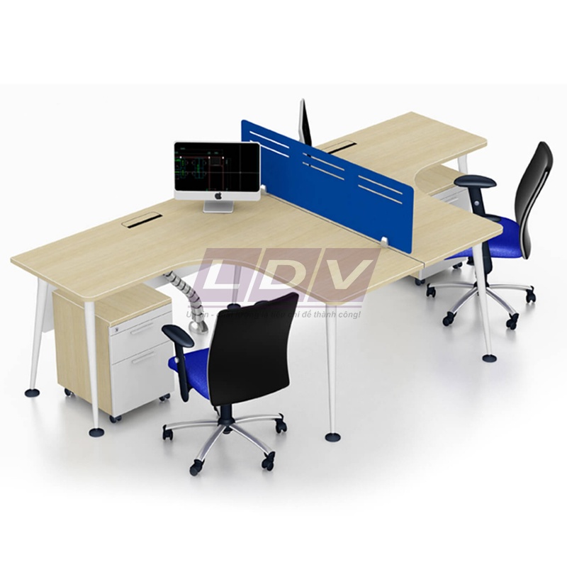 Module bàn làm việc 2 chỗ MD2-LDV-05