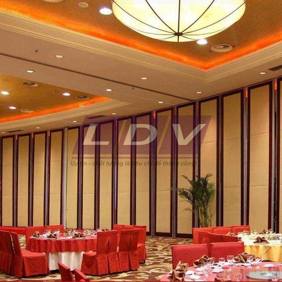 Vách ngăn di động Veneer trong nhà hàng khách sạn