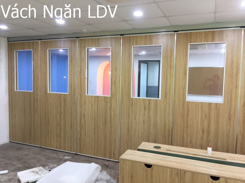 Vách ngăn di động Laminate LDV004