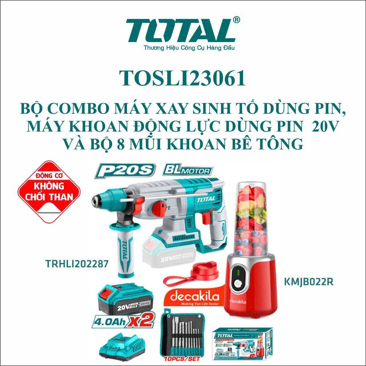 bo-combo-total-tosli23061-may-khoan-dong-luc-20v-may-xay-sinh-to-dung-pin-va-bo-