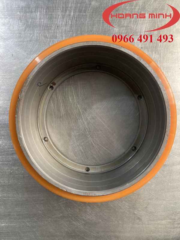 BANH XE PU 210X70 BANH XE NANG DIEN MINI CHINH HANG