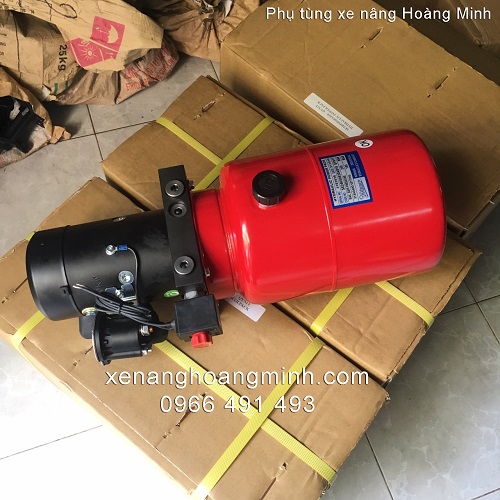 Motor xe nâng điện DC24V- Phụ tùng xe nâng Hoàng Minh