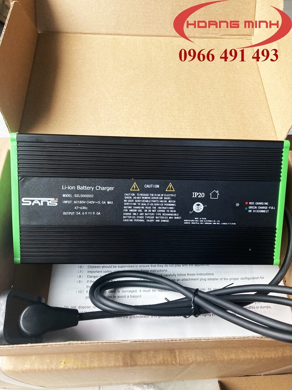 Bộ sạc xe nâng điện 48V9A chính hãng