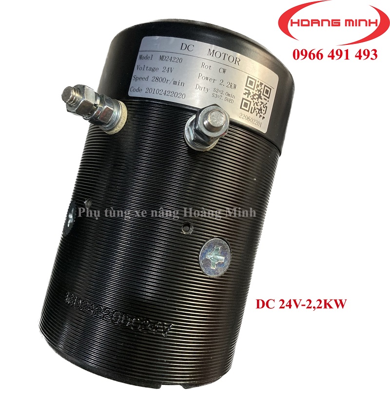 motor-DC-24V-2.2kw-xe-nang-dien