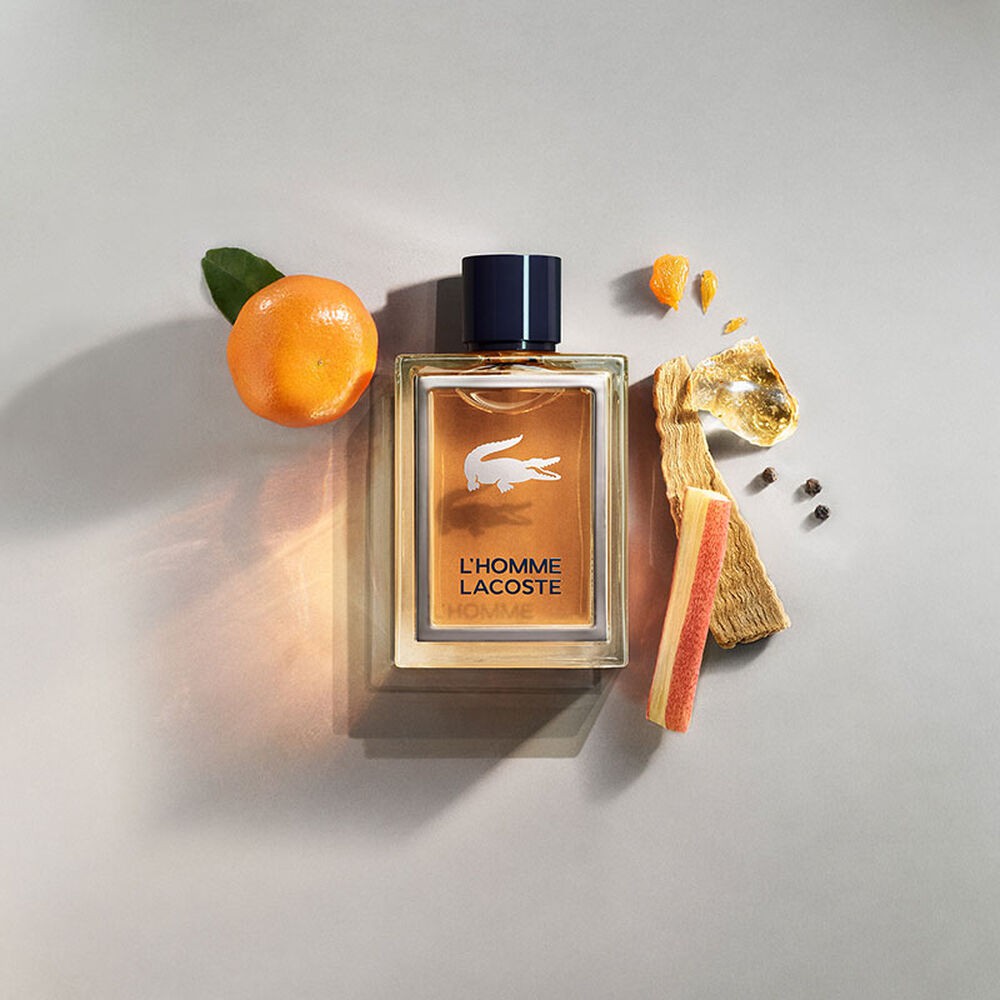 Lacoste L'Homme EDT - thông điệp về sự thanh lịch, sang trọng và mang tính chiến thắng của nam giới.