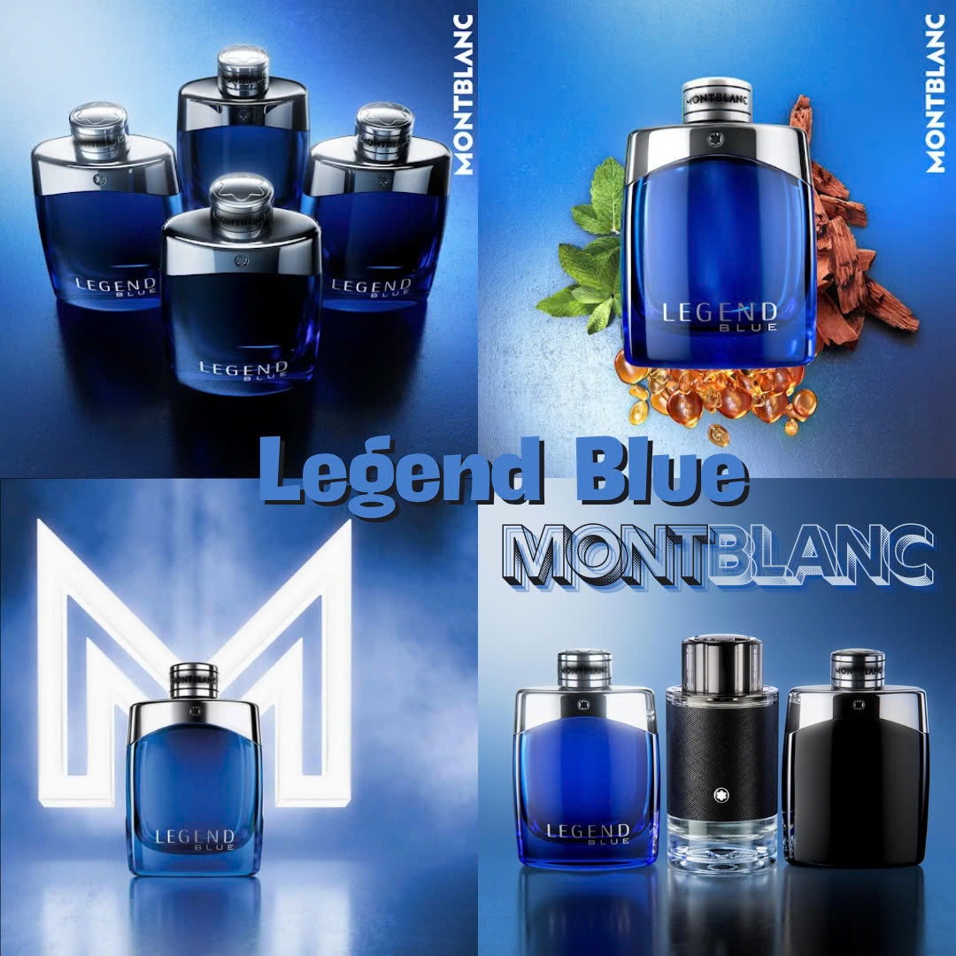 Montblanc Legend Blue - một khía cạnh mới của người đàn ông huyền thoại.