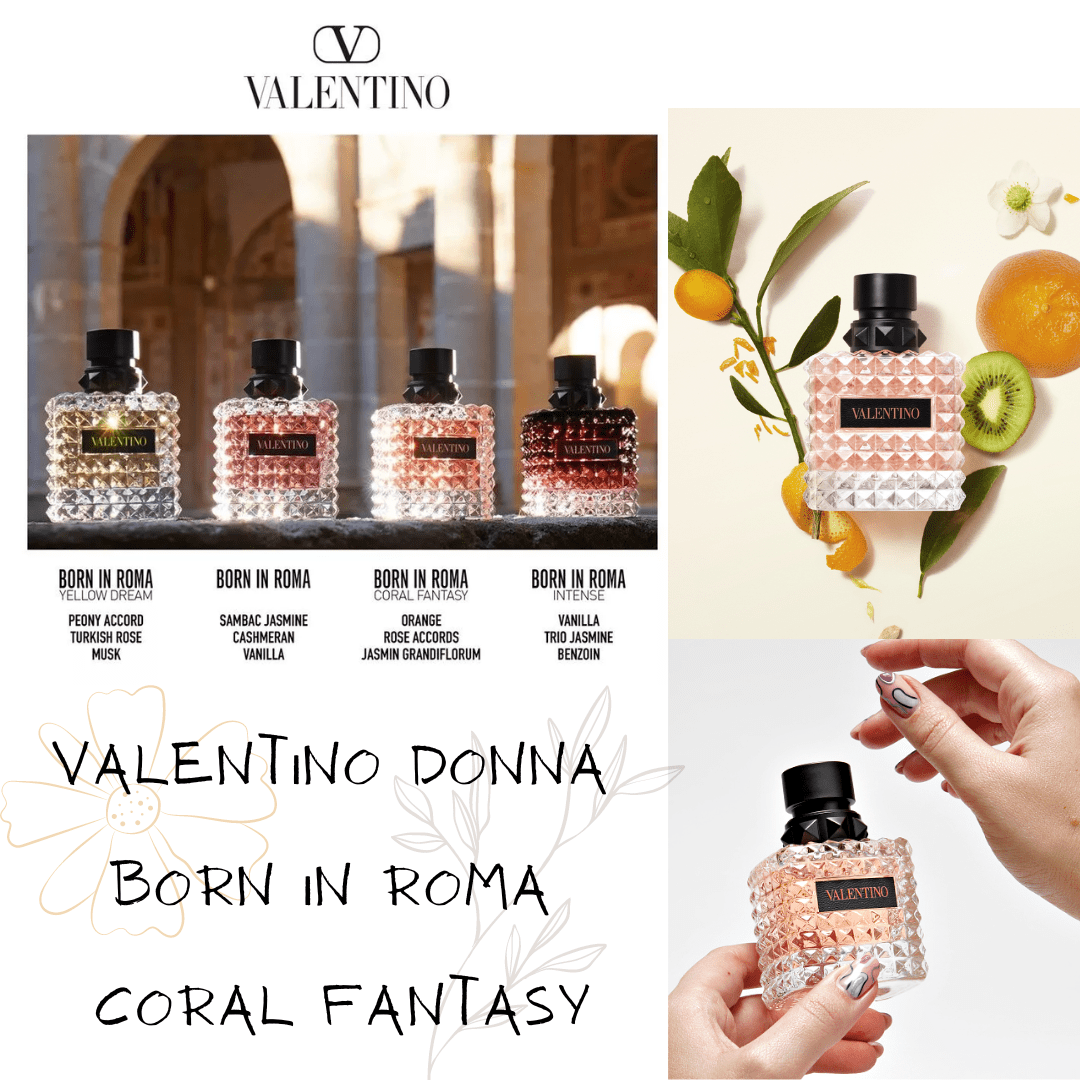 Valentino Donna Born In Roma Coral Fantasy - Hương kiwi sẽ có mùi ra sao?