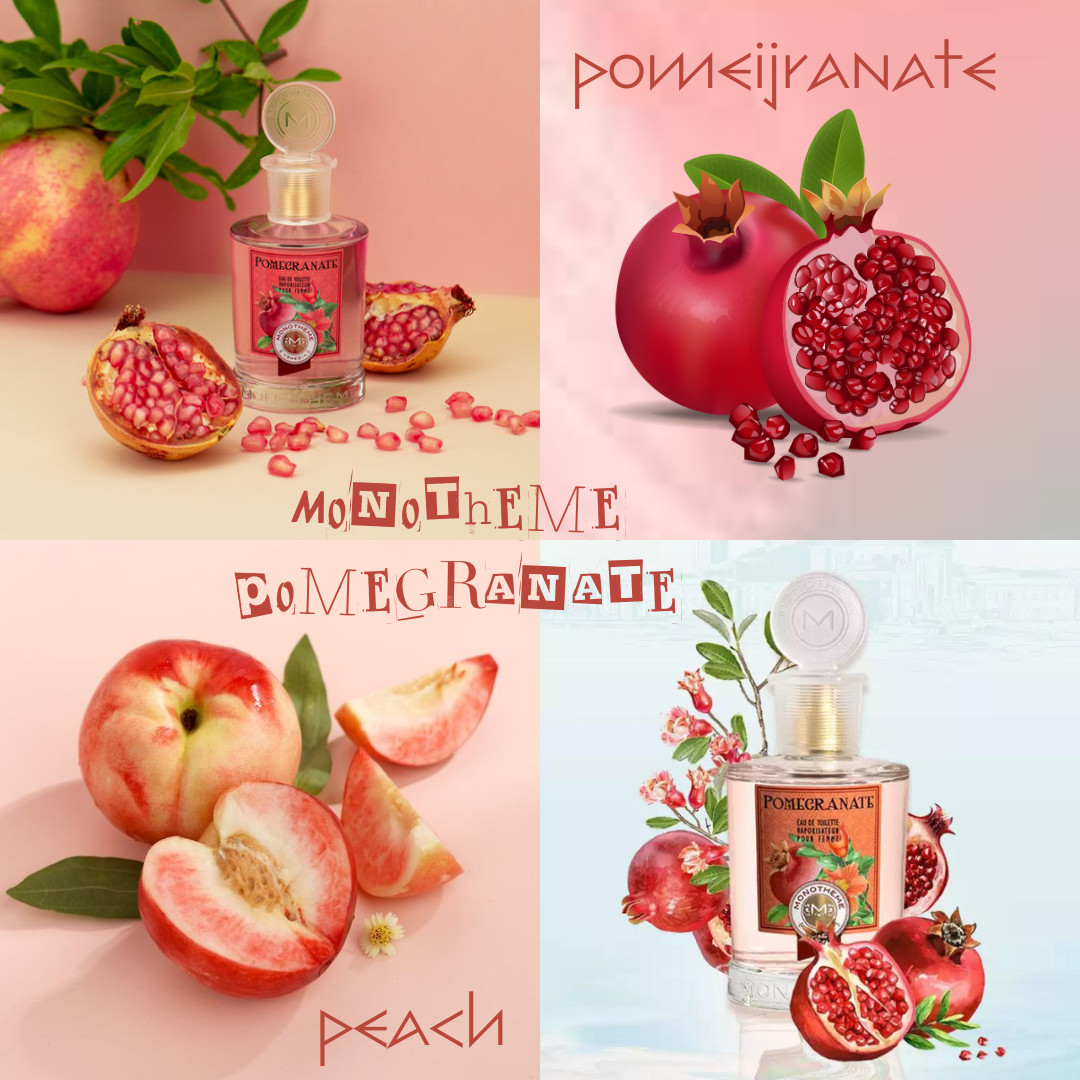 Monotheme Pomegranate - Lựu ngọt và đào thơm.