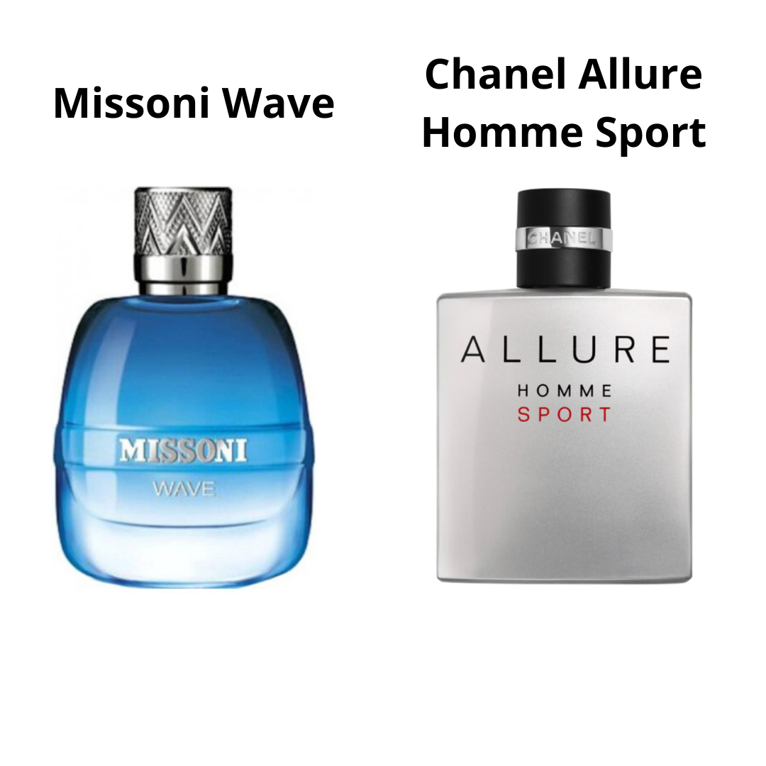 Missoni Wave Pour Homme - Phiên bản Watery của Chanel Allure Homme Sport EDT