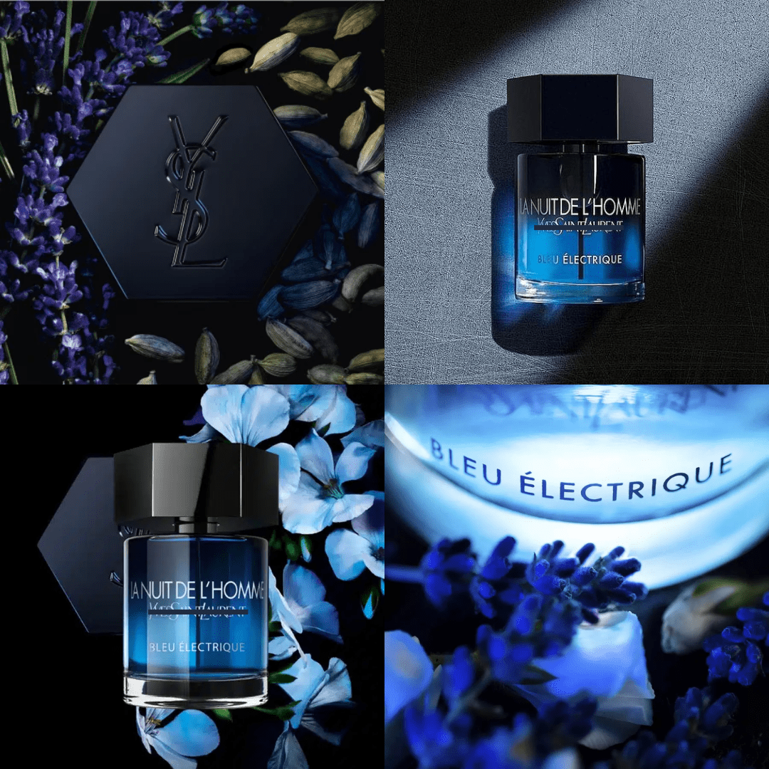 YSL La Nuit Bleu Electrique - đơn giản nhưng cực kì sang trọng.