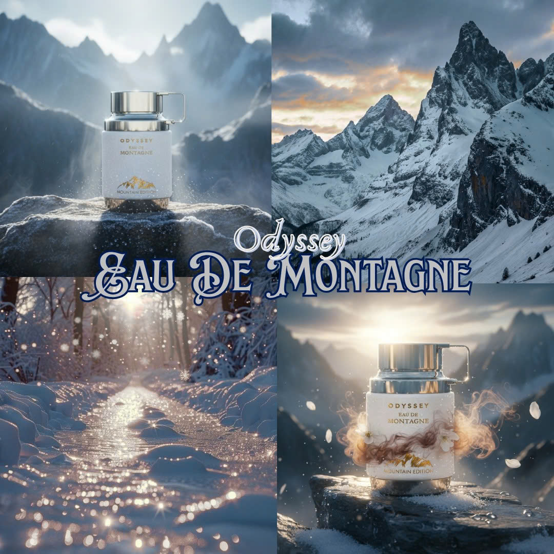 Odyssey Eau de Montagne – Sự ngọt ngào cận kề bên vị ấm.