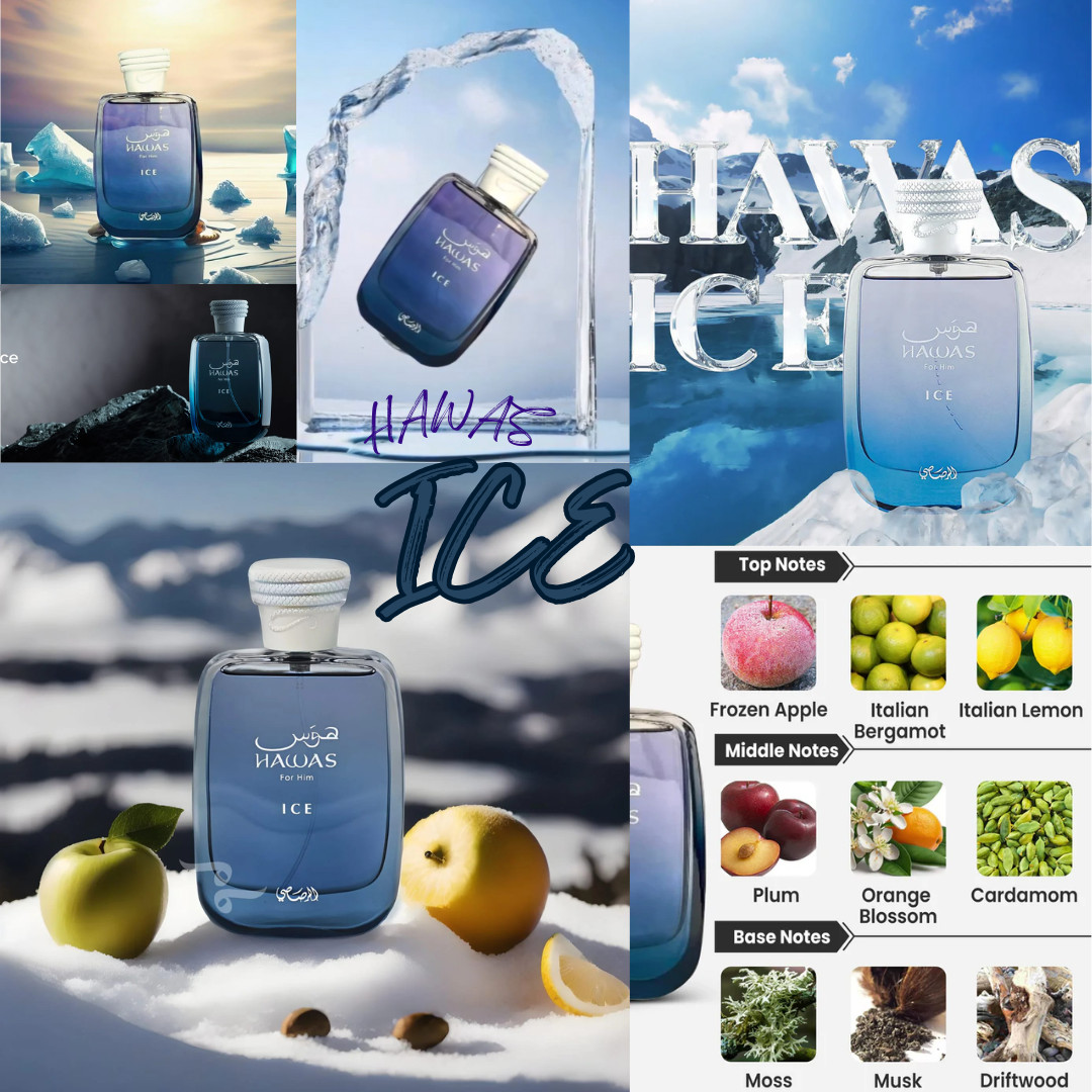 RASASI Hawas Ice - Tươi Mát Nhưng Không Hề Nhàm Chán.