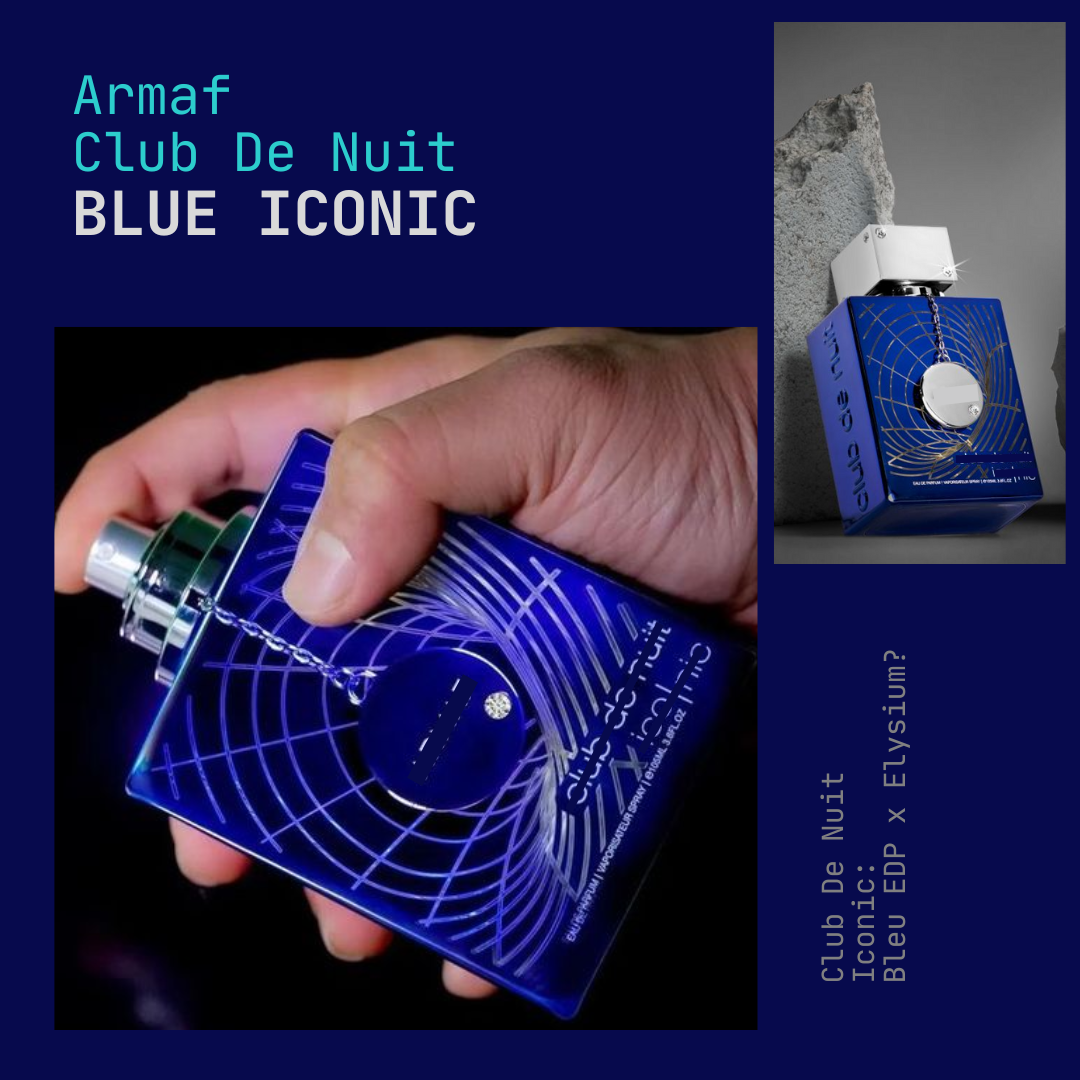 Club de Nuit Blue Iconic - Bleu EDP x Elysium?