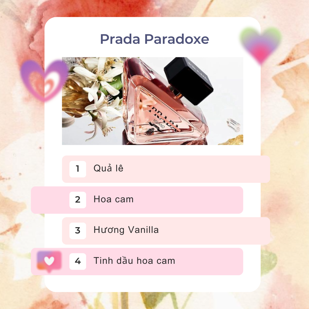 Prada Paradoxe EDP - nàng quý tộc kiêu kỳ.