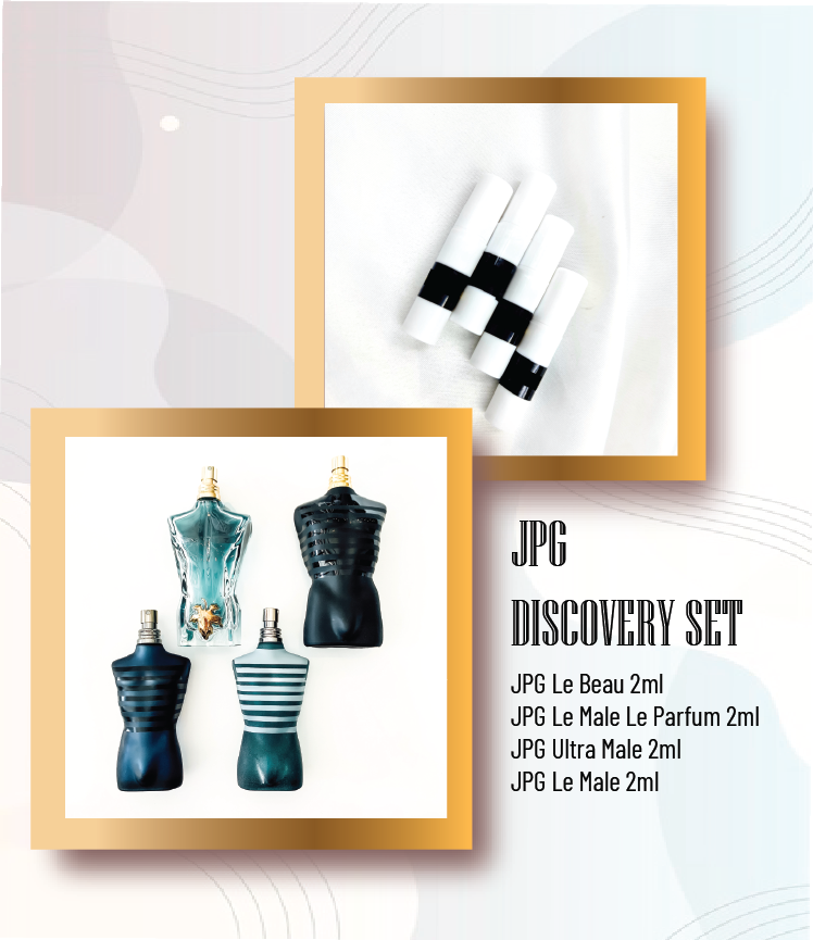 SET DISCOVERY JEAN PAUL GAULTIER - Những người đàn ông của JPG.