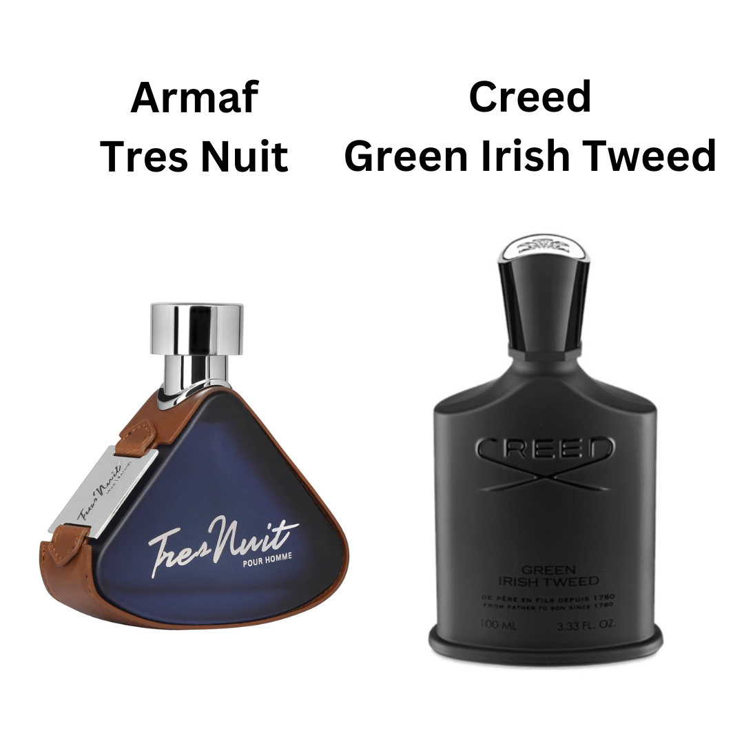Armaf Tres Nuit - Bản sao rất tốt của Creed Green Irish Tweed.