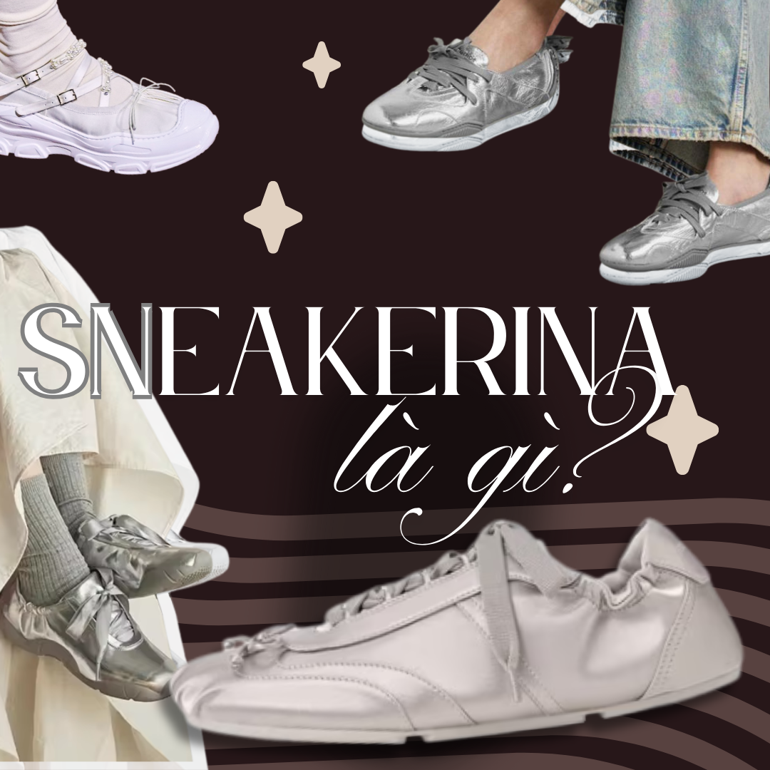 Sneakerina là gì mà không thể thiếu trong tủ đồ của GenZ?