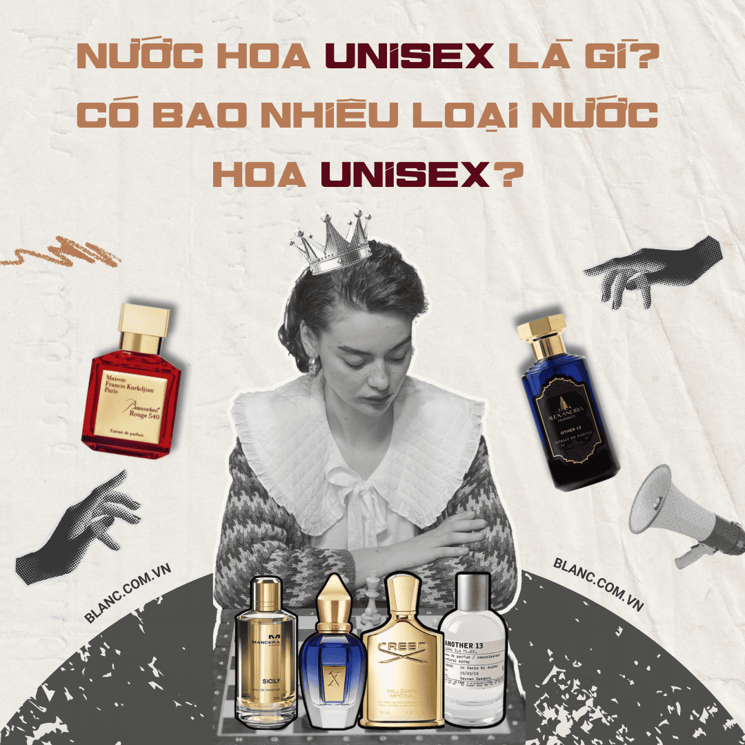 Nước hoa unisex là gì? Có bao nhiêu loại nước hoa unisex?