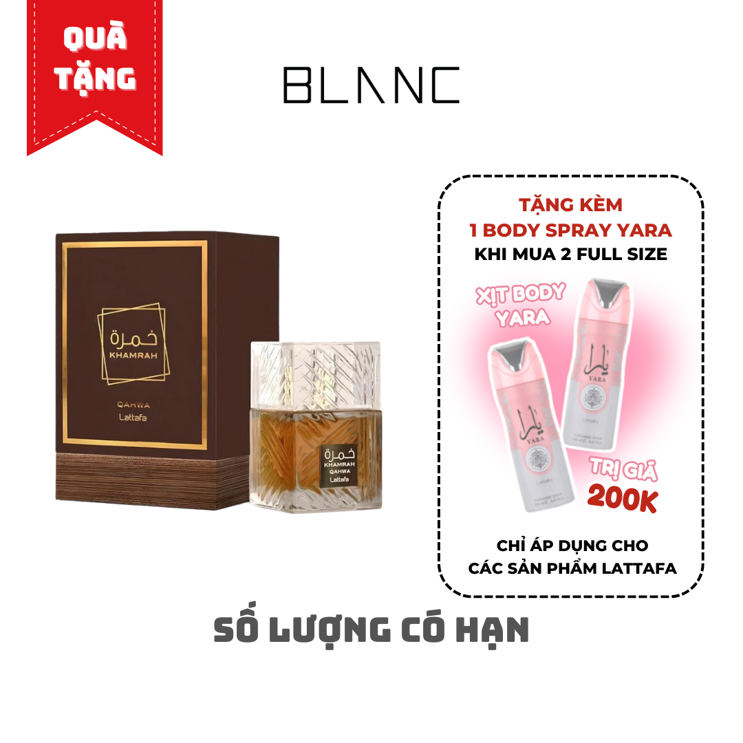 Lattafa Khamrah Qahwa EDP 100ml