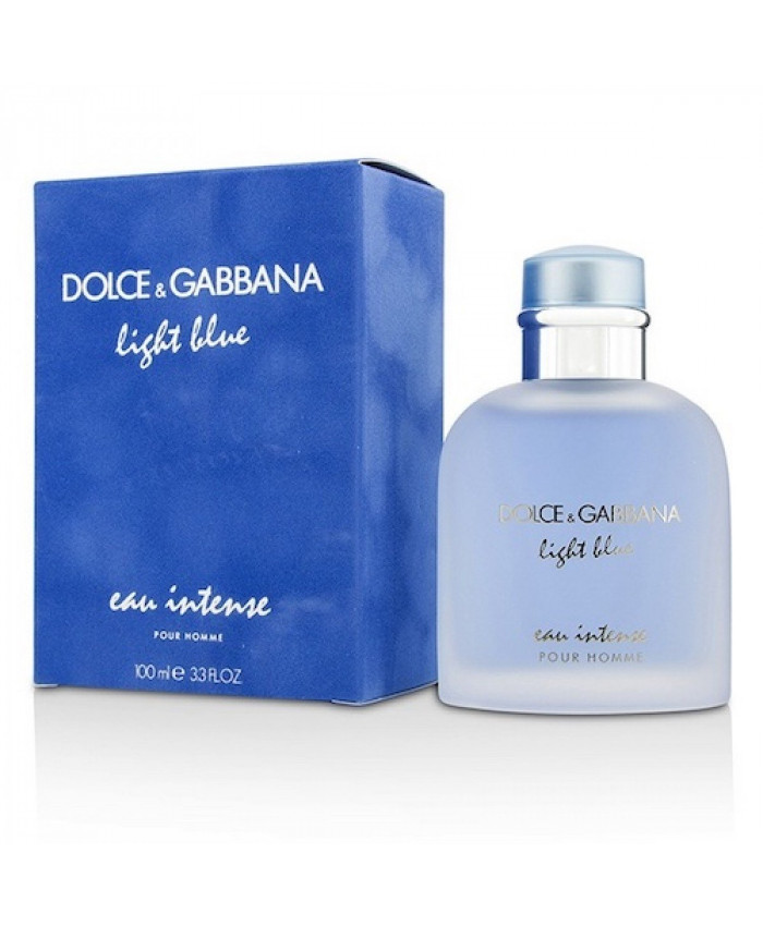 Dolce & Gabbana Light Blue Eau Intense Pour Homme EDP BLANC