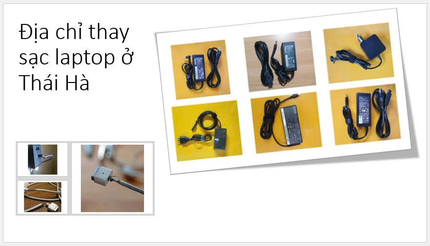Địa chỉ thay sạc laptop ở Thái Hà