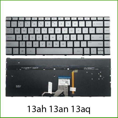 Bàn phím laptop Hp Envy x360 13-ar màu bạc