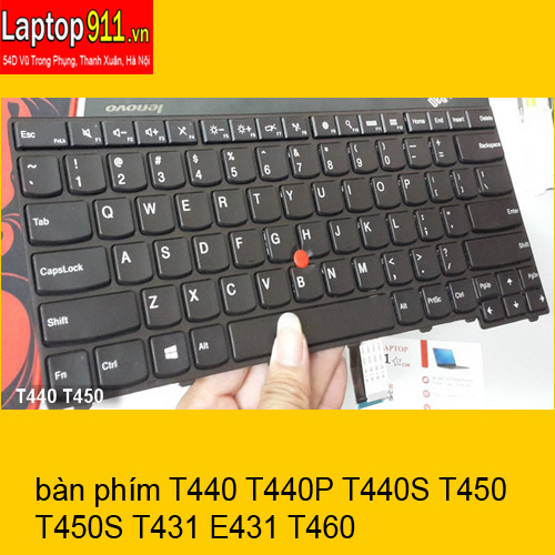 bàn phím lenovo E440 T431 T431S T440 T440P T440S E440 E450 