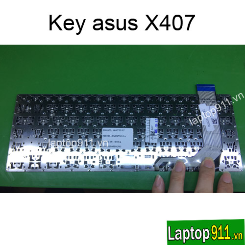 bàn phím laptop asus x407