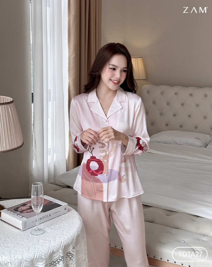 MÃ TDTA27 - BỘ DÀI TAY TRANH TĨNH VẬT