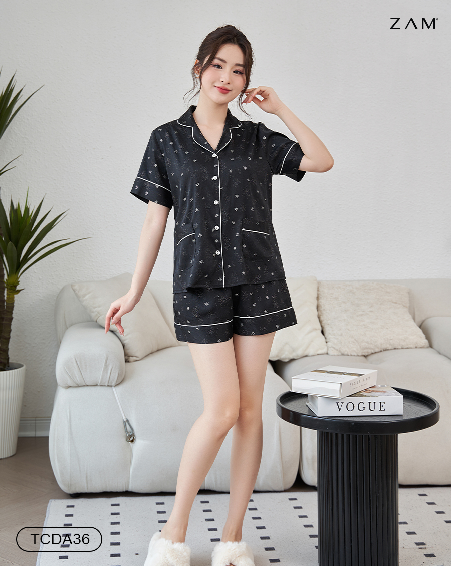 BỘ PIJAMA<br> NGẮN TAY - QUẦN ĐÙI