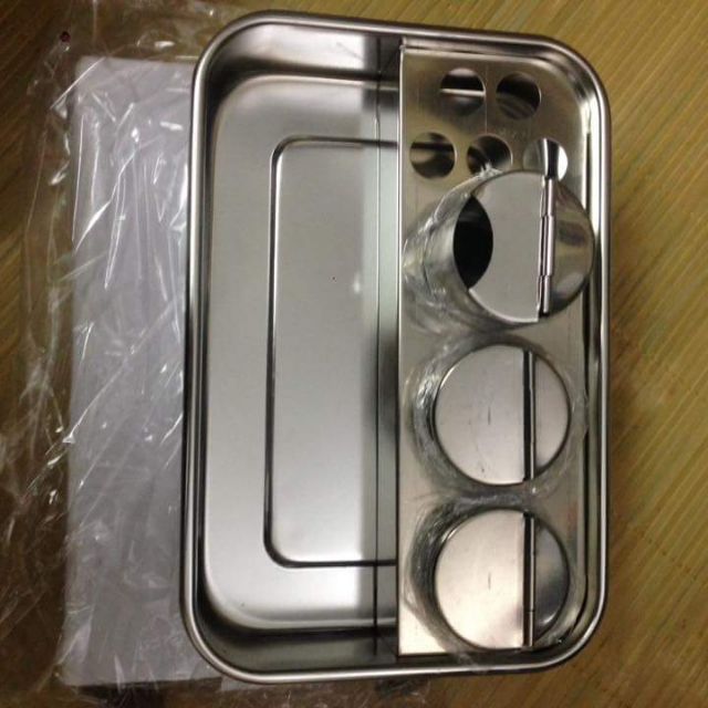 Bộ khay hộp inox